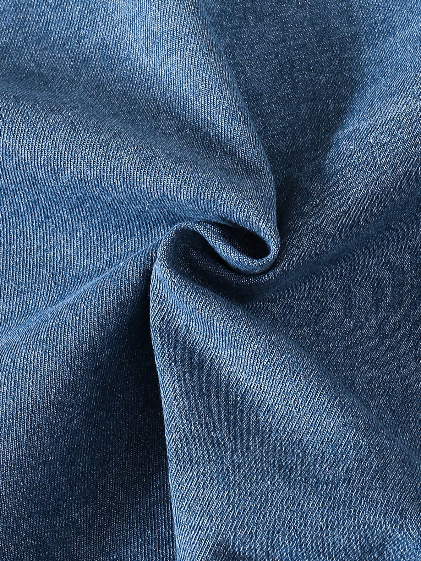 Conjunto de 2 piezas de chaqueta de manga larga con cuello Peter Pan y bordado de corazón, y falda vaquera con bordado de corazón para niñas pequeñas, conjunto de atuendos casuales para otoño/invierno