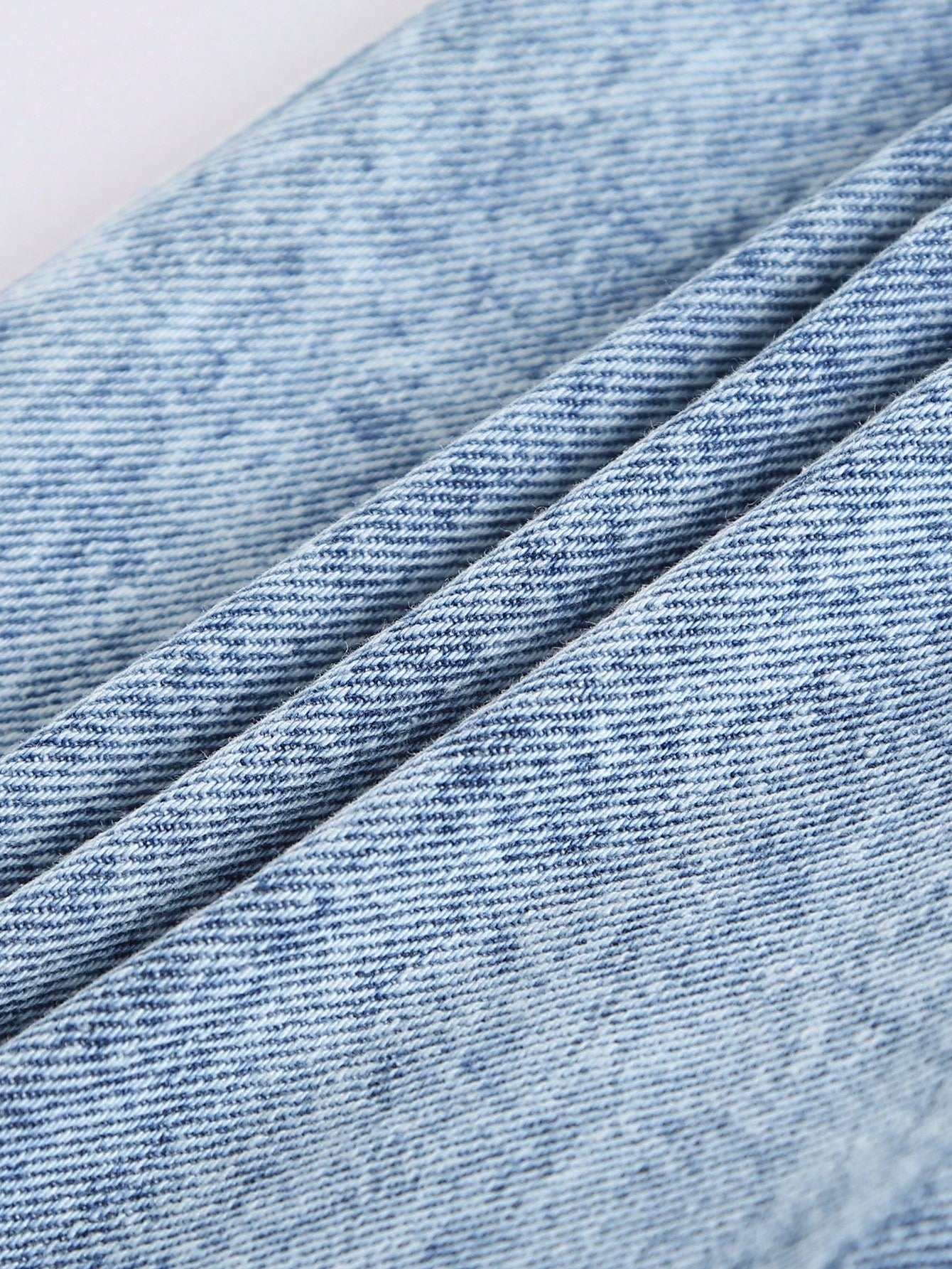 2 piezas Conjunto informal para niñas, chaqueta de camisa de mezclilla con cuello de lazo y copos de nieve cómoda y linda, y pantalones de mezclilla rectos y sueltos de pierna larga y vintage