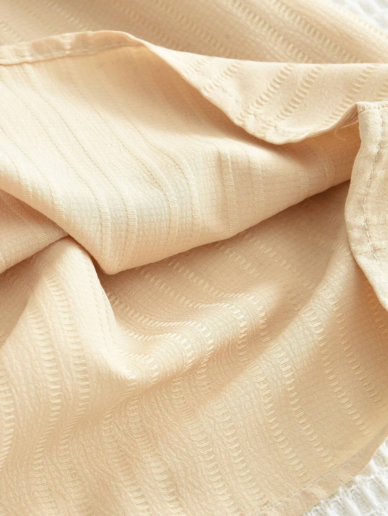 Young Girl'S Casual Ruffle Trim Long Sleeve Dress, Spring Autumn