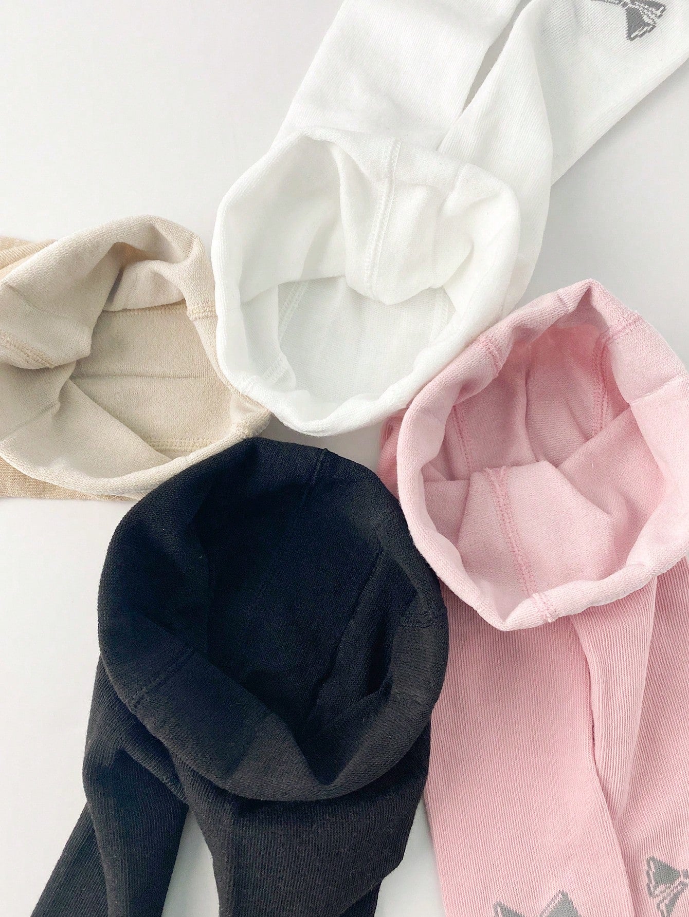 4 Pairs Girls' Toddler Leggings for Spring and Autumn, Moderate Thickness, Suitable for Outdoor Wear. Kids Baby Girls' Elastic Waist Tights - Comfortable for All-Day Wear