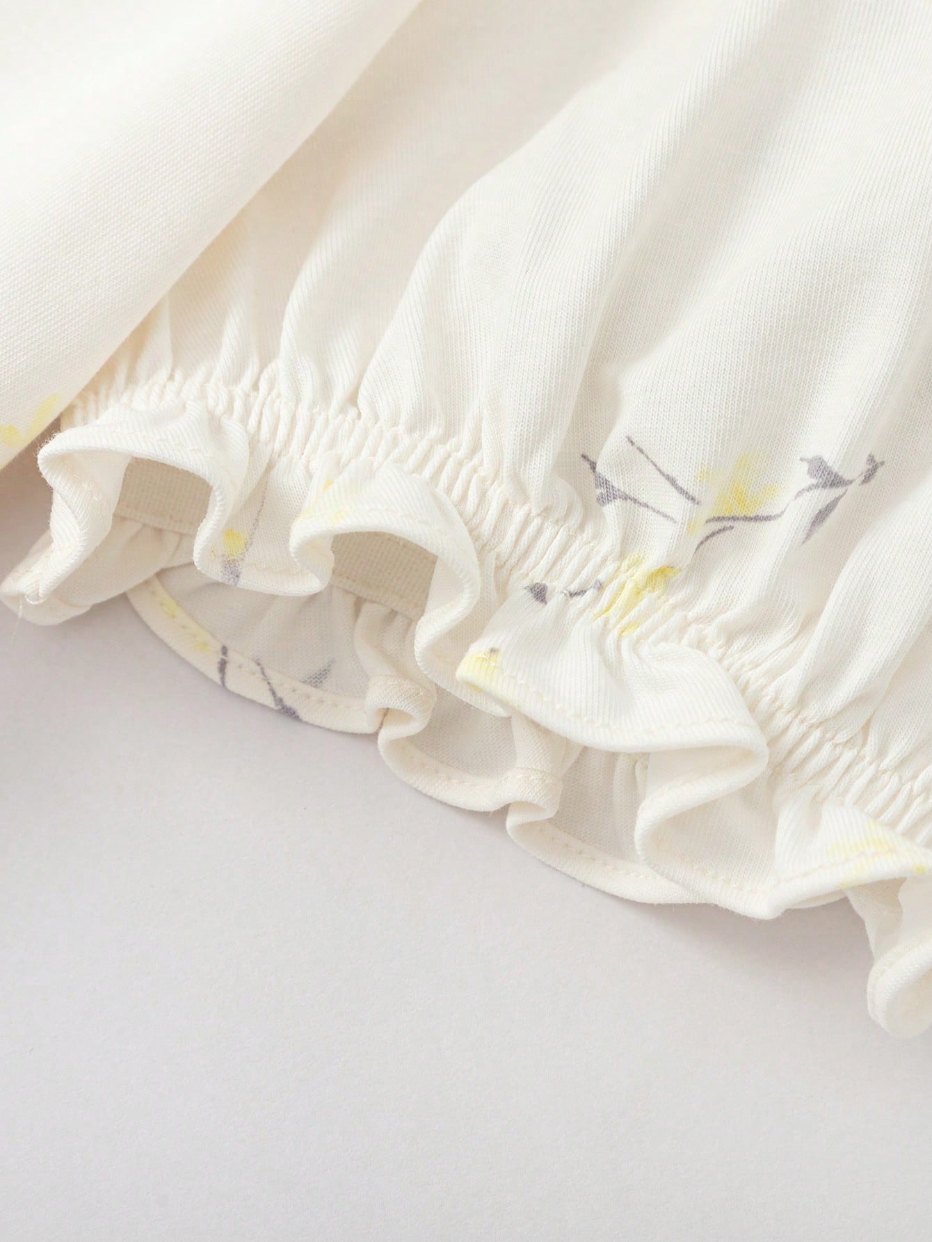 Vestido manga de globo de verano estilo chino