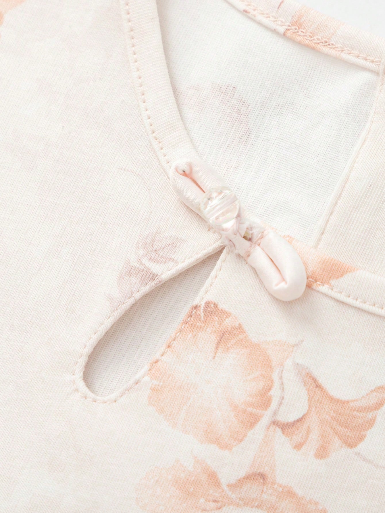 Vestido manga de globo de verano estilo chino