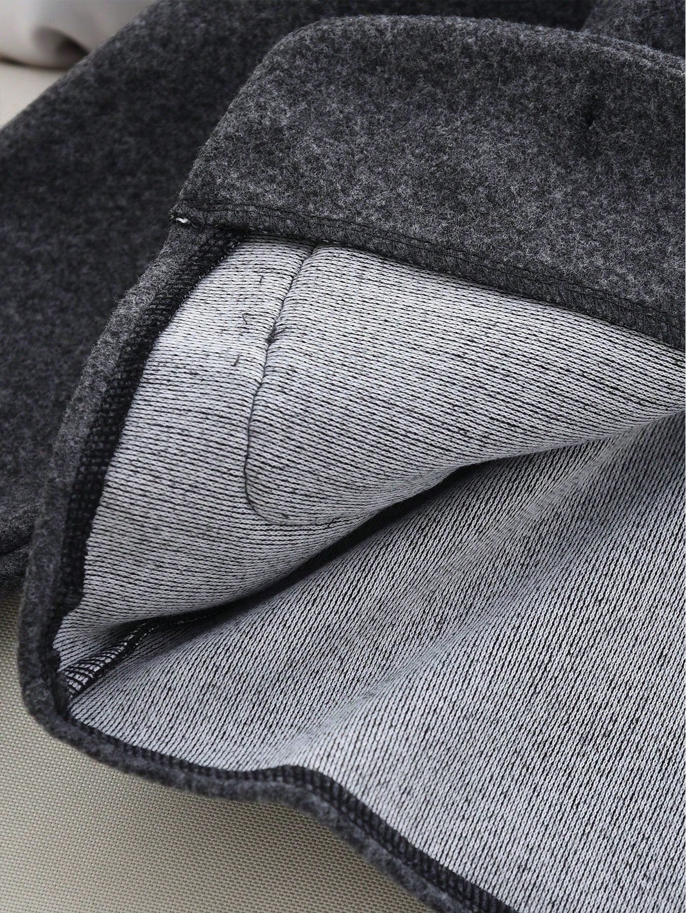 Winter Two Pieces Clothes Sets for Young Girls' Grey Tweed Long Sleeves Single Breasted Pocket Coat and Pleated Skirt for Young Girl Suits