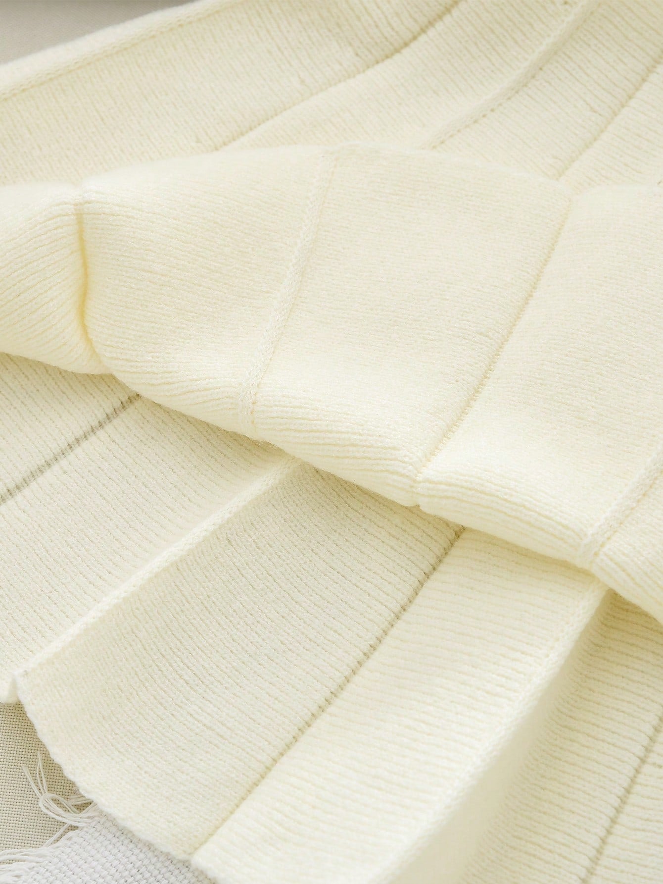 2Pcs/Set Young Girl Cute Long Sleeve Fruit Print Top and Pleated Skirt Set, Autumn/Winter