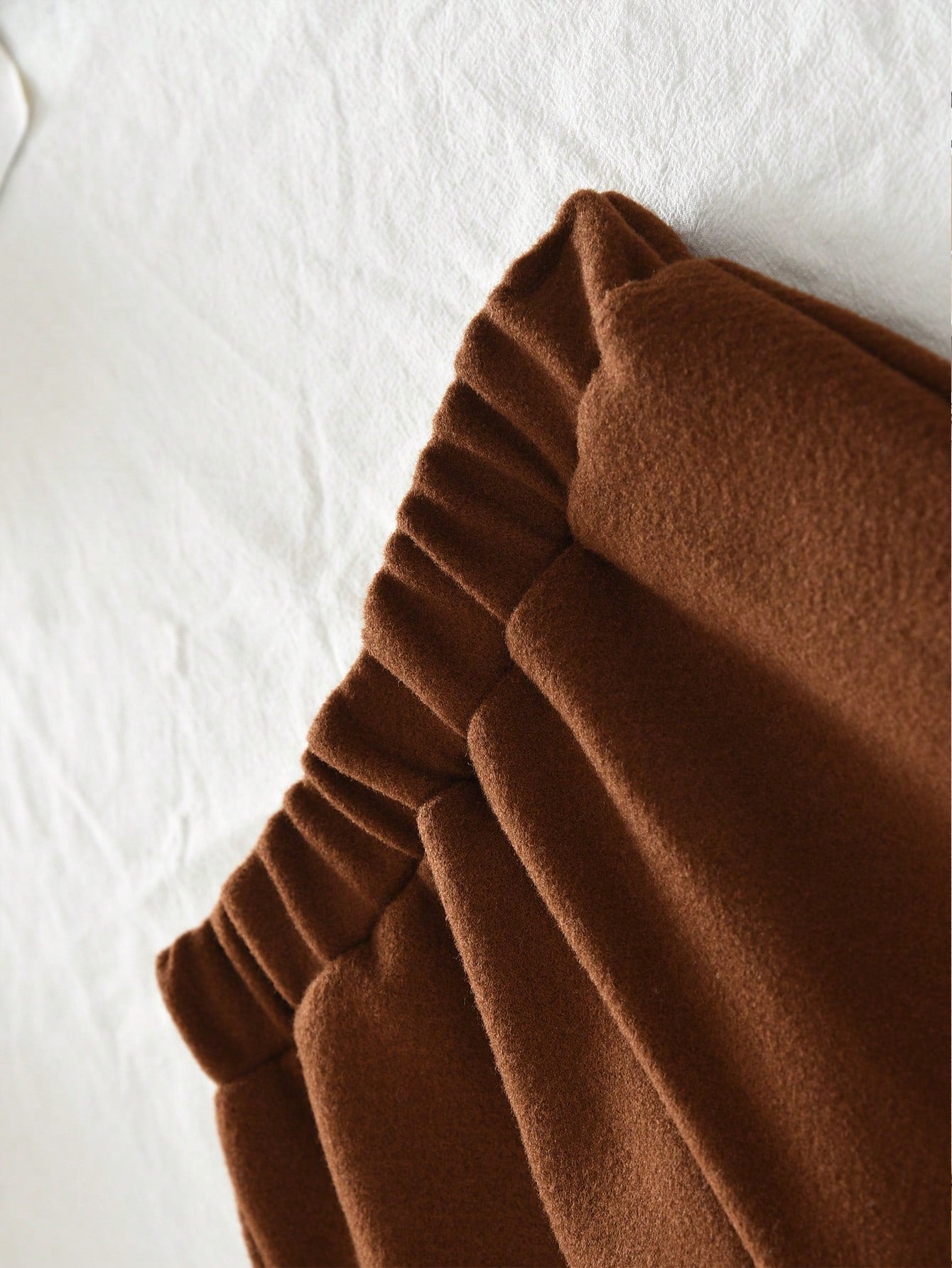 Young Girls 3Pcs Casual Plain Half Collar Base Shirt & Side Pockets Vest & Lace Trousers for Autumn and Wintter